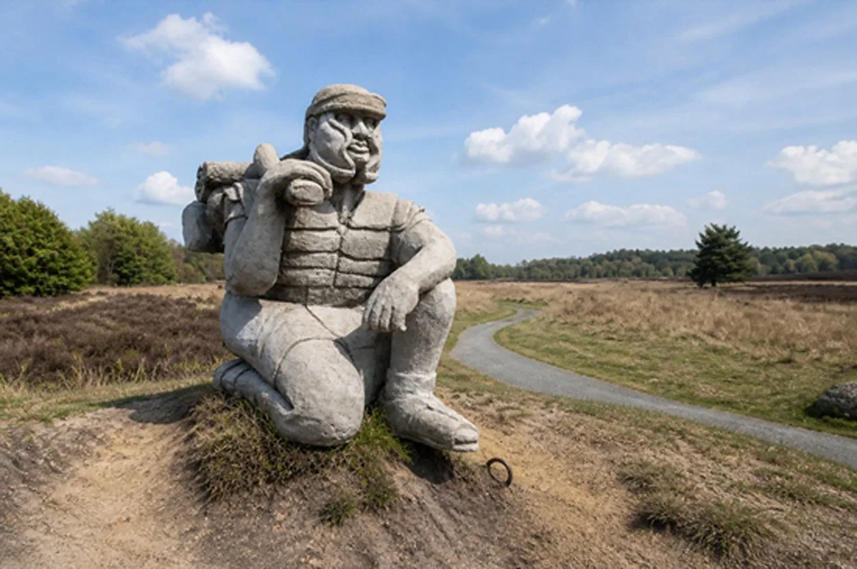 Nieuwe fietsroute Romeinse geschiedenis op de Veluwe