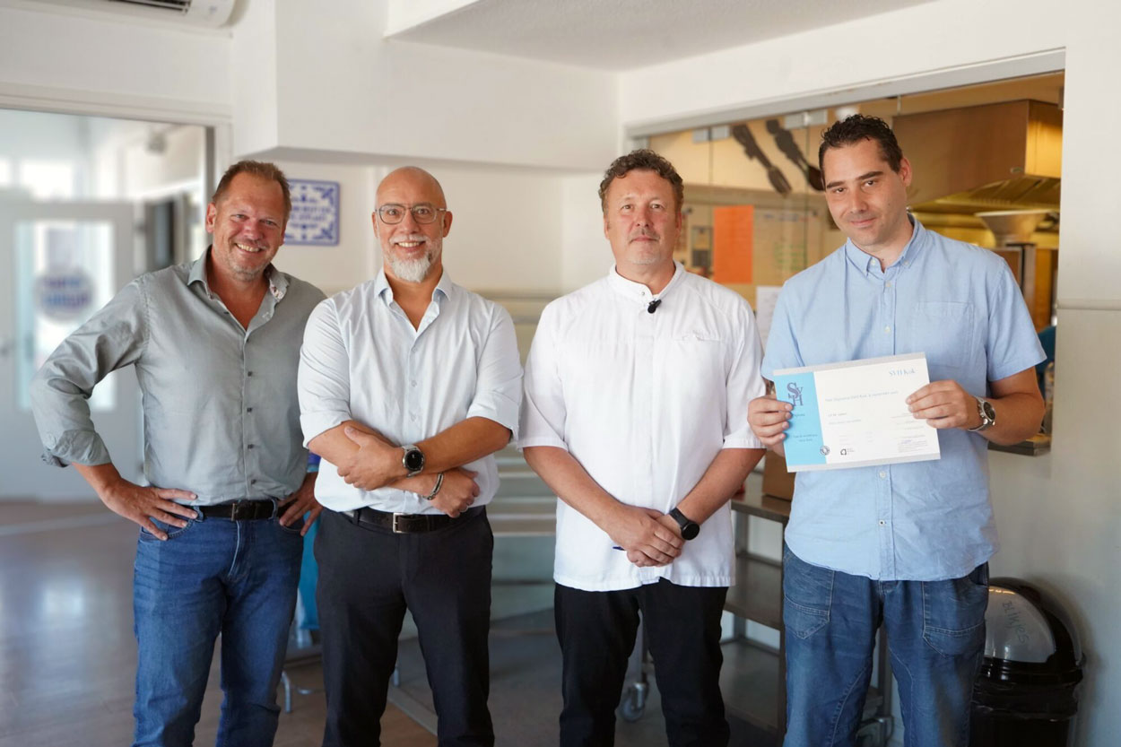 Eerste kok behaalt SVH-diploma volledig via praktijkbewijzen