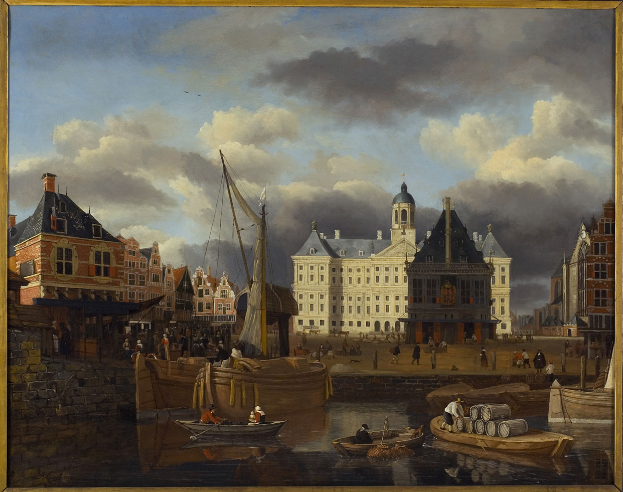 Meesterwerk Amsterdam toont de stad achter het schilderij